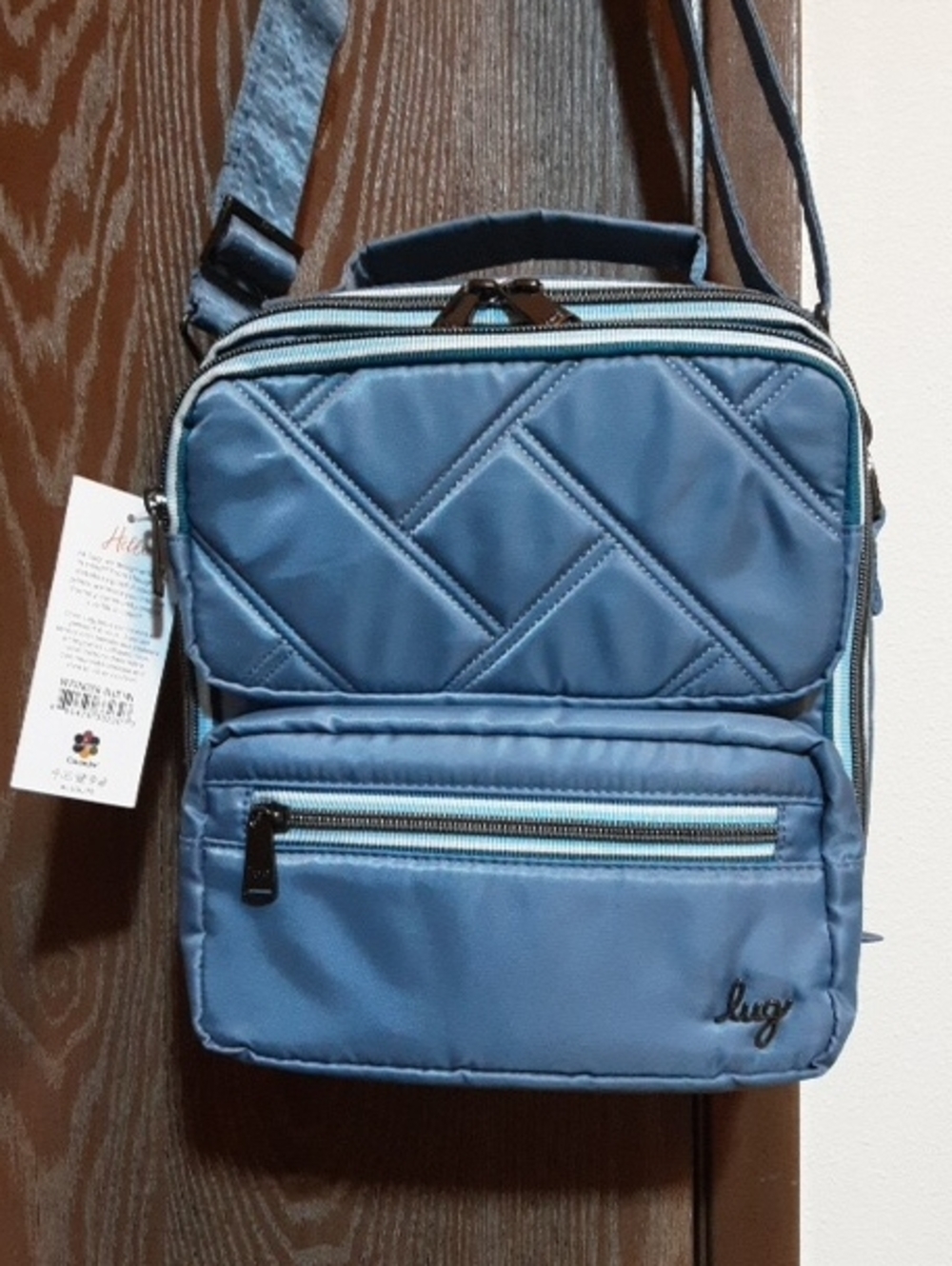 NWT Ĺug Wrangler Crossbody In "Blue Moon"